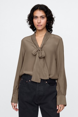 Tie-Neck Top