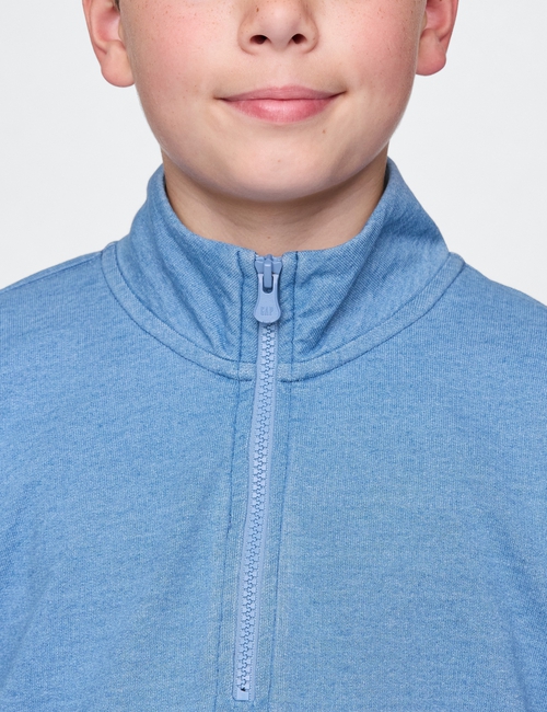Kids Vintage Soft Half-Zip Logo Pullover
