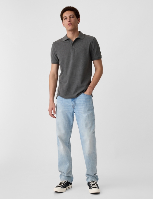 Stretch Pique Polo Shirt