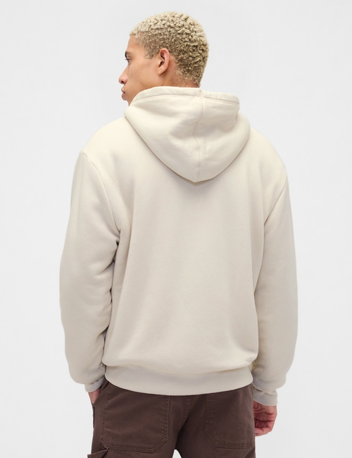 Relaxed Gap Logo Sherpa-Lined Zip Hoodie