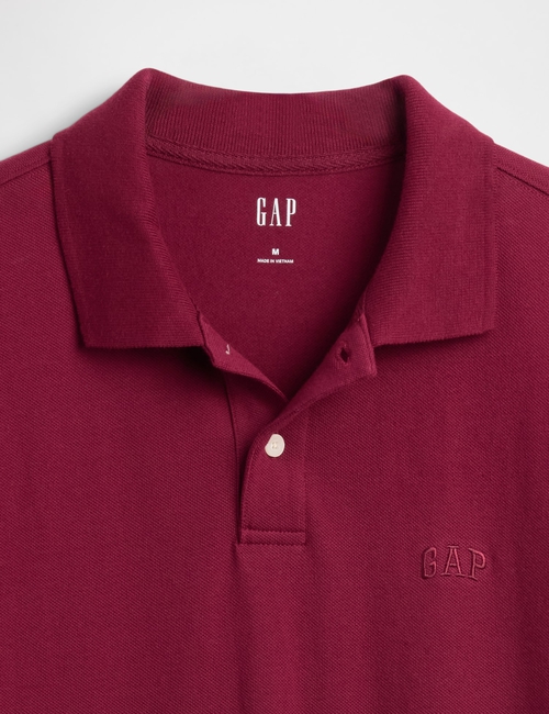 Gap Logo Pique Polo Shirt