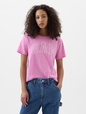Organic Cotton Gap Arch Logo T-Shirt