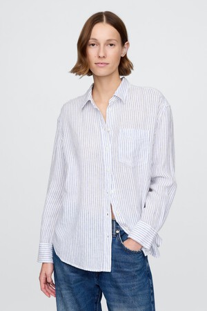 100% Linen Oversized Shirt
