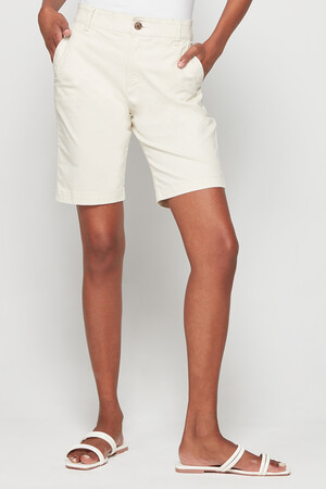 9" Khaki Bermuda Shorts