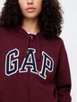 Relaxed Gap Logo Zip Hoodie
