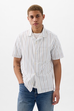 Resort Poplin Shirt in Standard Fit