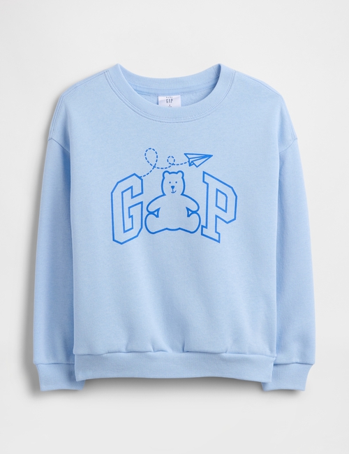 babyGap Logo Relaxed Crewneck Sweatshirt