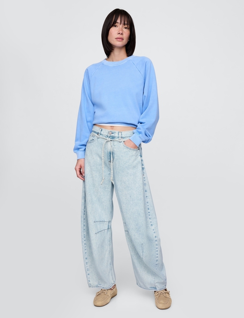 High Rise UltraSoft Horseshoe Jeans