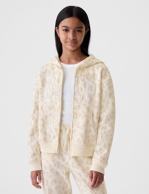 Kids Relaxed Logo Zip Hoodie