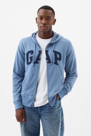 Gap Logo Zip Hoodie