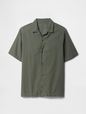 Linen-Blend Vacay Shirt in Standard Fit