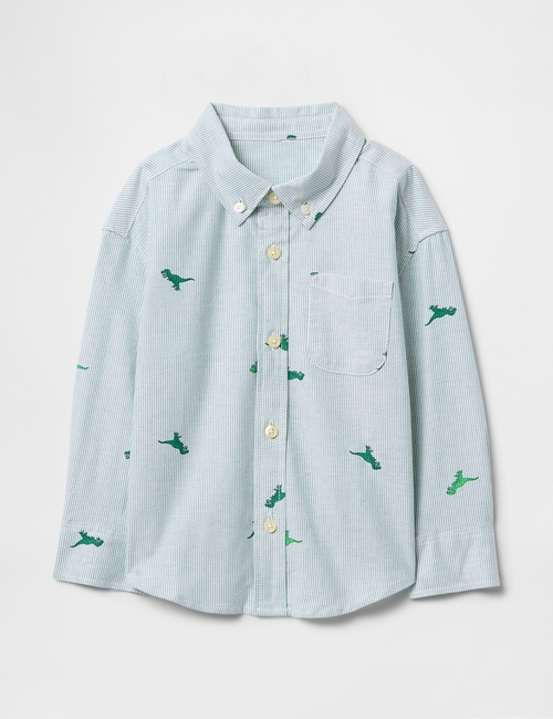 Baby & Toddler Striped Oxford Big Shirt