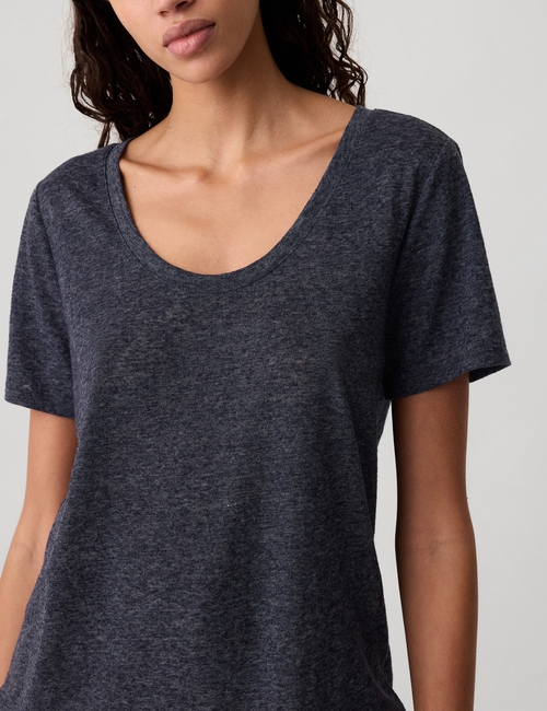 Women Linen T-shirt