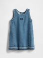 Baby & Toddler UltraSoft Denim Logo Dress