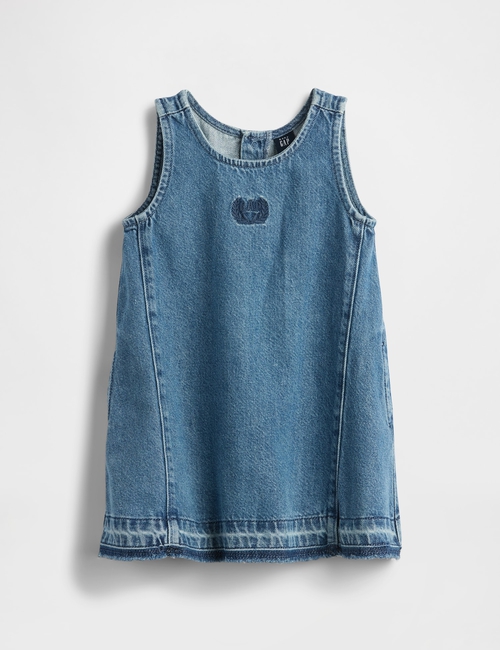 Baby & Toddler UltraSoft Denim Logo Dress