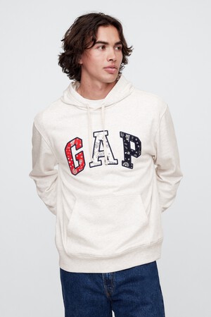 Relaxed Gap Logo Hoodie