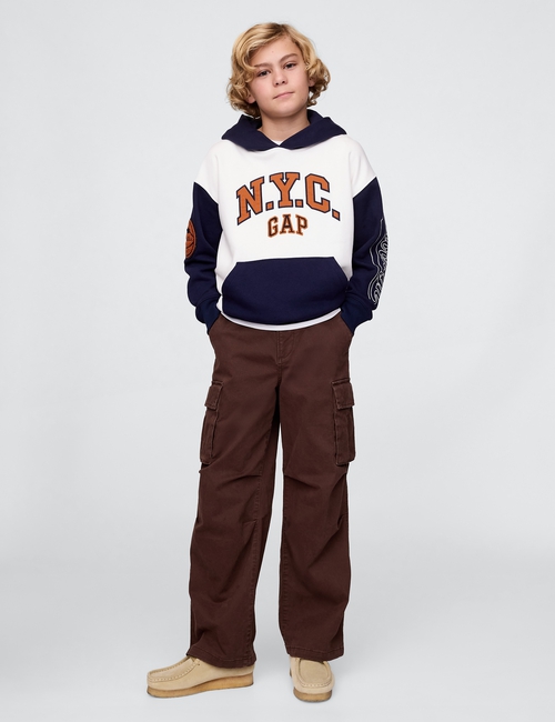 Kids Vintage Soft NYC Logo Hoodie
