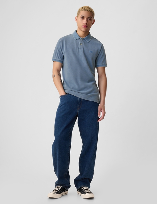 Gap Logo Pique Polo Shirt