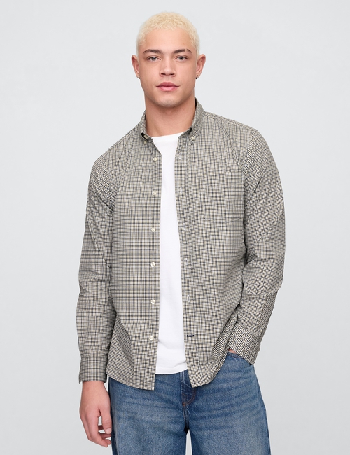 V-LS STANDARD STRETCH POPLIN