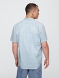 Stretch Poplin Shirt in Standard Fit