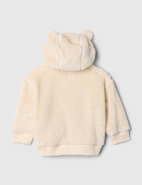 Baby Faux Fur Full-Zip Hoodie