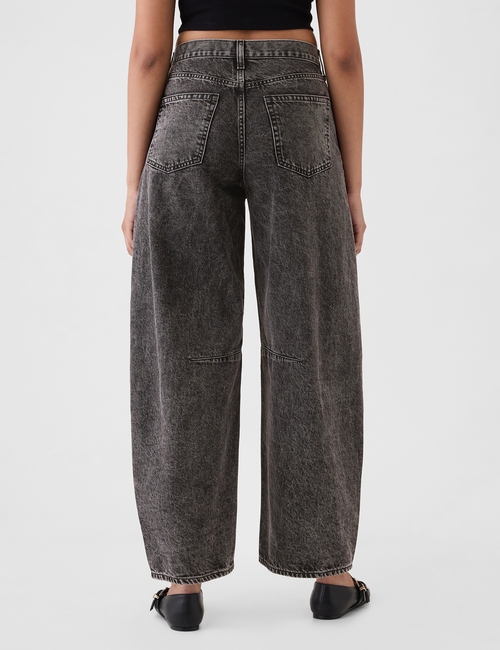 High Rise Horseshoe Jeans