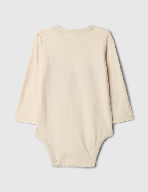 Baby Organic Cotton Bear Logo Bodysuit