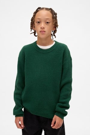 Kids CashSoft Relaxed Crewneck Sweater