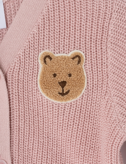 babyGap Shaker-Stitch Bear Cardigan