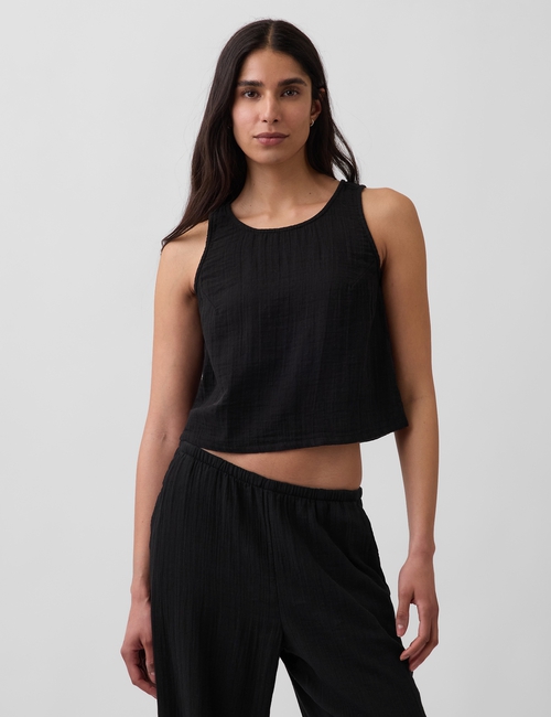 SL TBD SHELL TOP - GAUZE