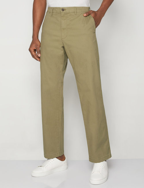 Essential Khakis in Straight Fit with GapFlex
