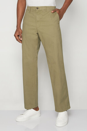 Essential Khakis in Straight Fit with GapFlex