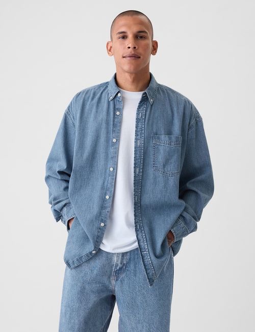 Denim Big Shirt