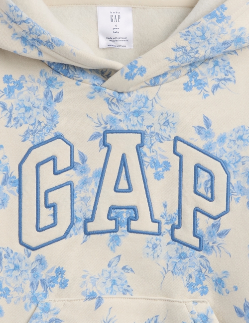 babyGap Relaxed Logo Print Hoodie