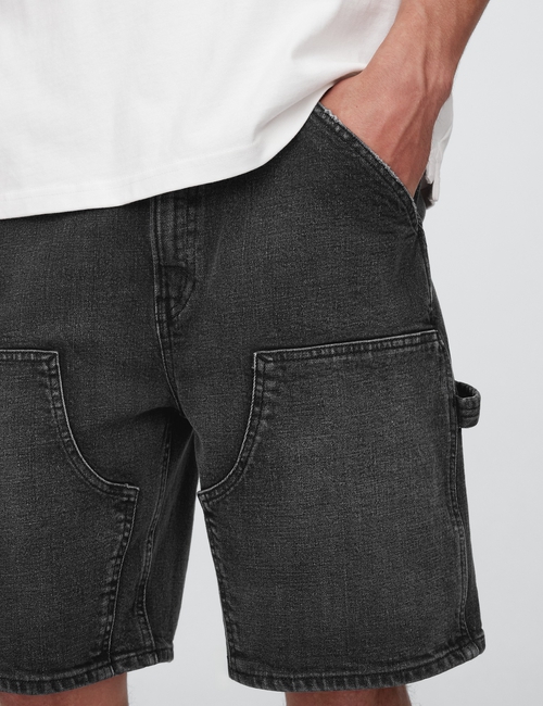 9" Denim Carpenter Shorts