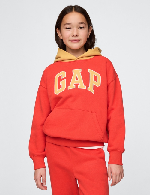 Kids Vintage Soft Logo Hoodie