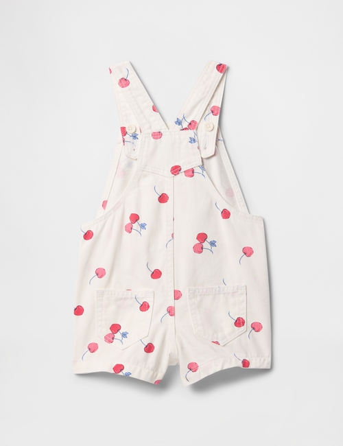 Baby & Toddler Denim Cherry Shortalls