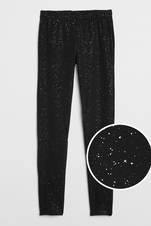 Kids Sparkle Leggings in Stretch Jersey