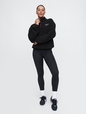 Relaxed Recycled Sherpa Quarter-Snap Sweatshirt