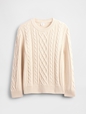 Kids Cable-Knit Crewneck Sweater