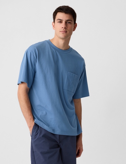 Everyday Soft Oversized Pocket T-Shirt