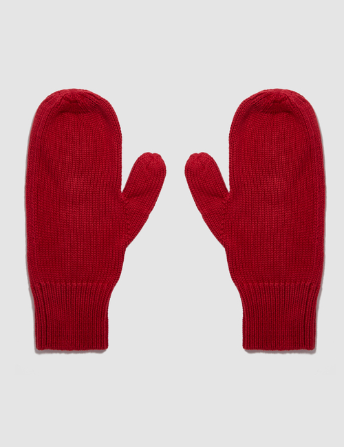 Cable-Knit Mittens