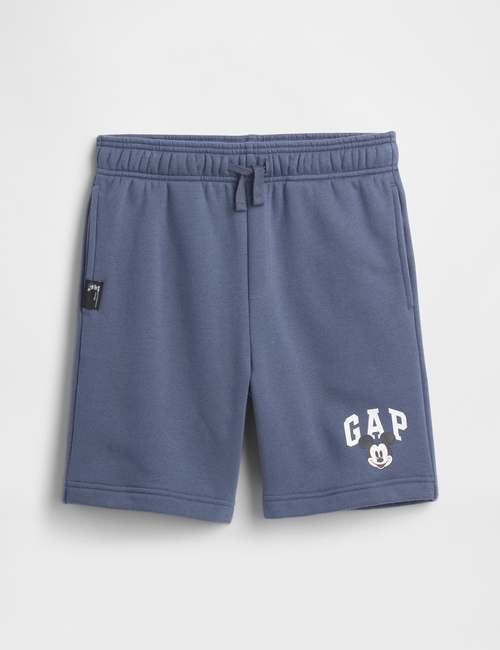 GapKids x Disney Mickey Mouse Relaxed Logo Pull-On Shorts