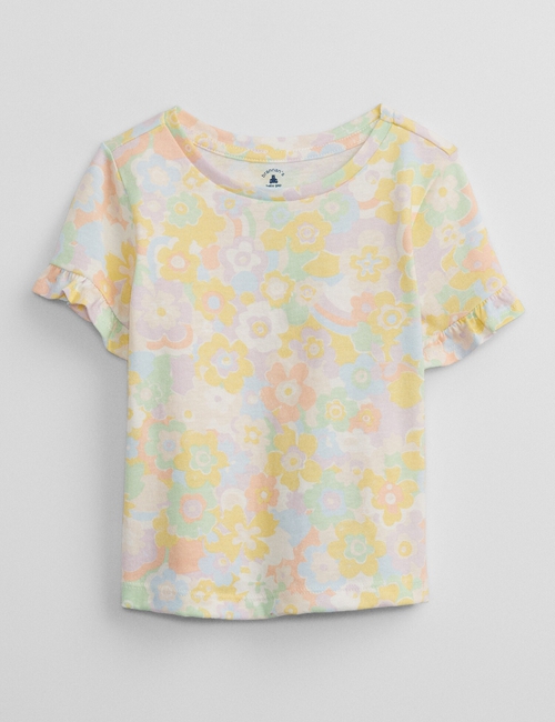 babyGap Ruffle Print T-Shirt