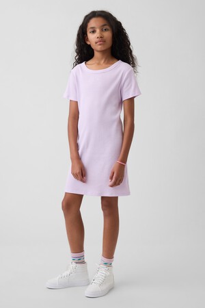 Kids Gap Logo Rib T-Shirt Dress