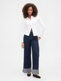 V-HR WIDE LEG CUFF DARK GISELE