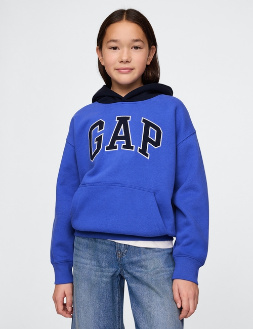 Kids Vintage Soft Logo Hoodie