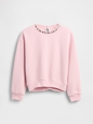 Kids Embellished Dolman Sweatshirt