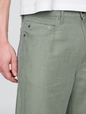 Linen-Cotton '90s Loose Herringbone Pants