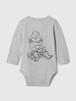 Baby Paddington Organic Cotton Embroidered Bodysuit